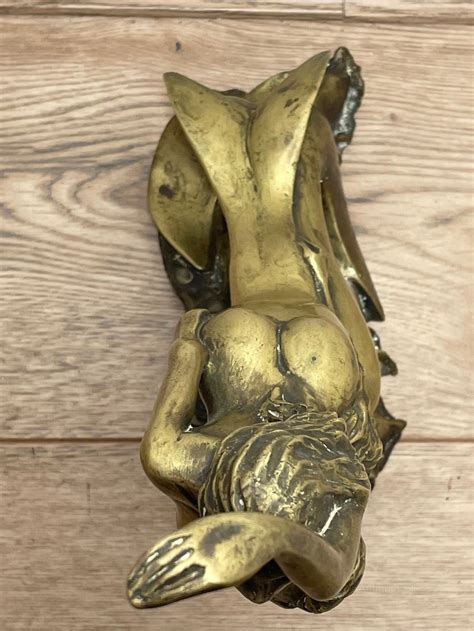 Antiques Atlas Art Deco Gilt Bronze Nude Mermaids Swimming