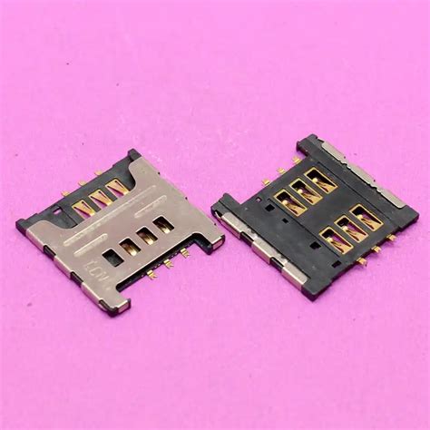 Cltgxdd Ka 179 Real High Quality 6pin Push Micro Sim Card Socket Holder Slot Replacement