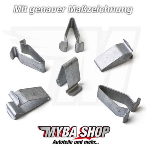 X Metall Befestigung Clips Innenverkleidung F R Vw Skoda Seat Audi