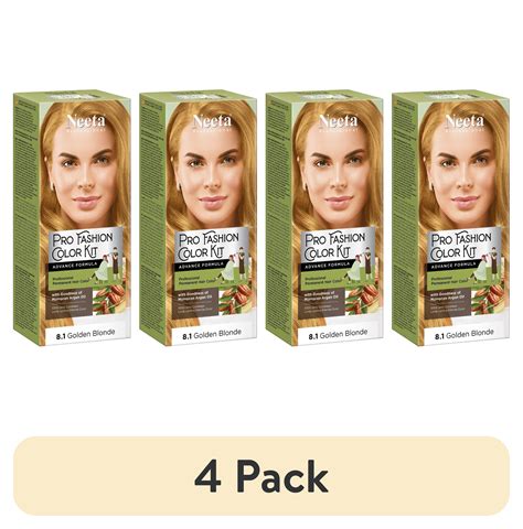 Pack Neeta Professional Fashion Hair Color Kit Permanent Blonde Hair Color Dye Grey