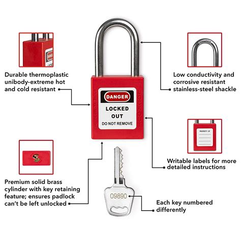 Tradesafe Electrical Lockout Tagout Kit Hasps Clamp On And Universal