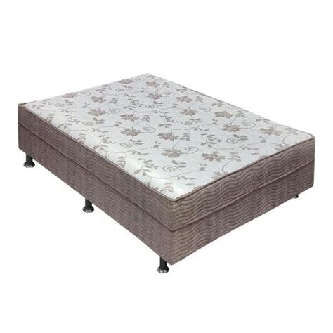 Cama Box Conjugado De Casal De Espuma Matelass Ortobom Bege