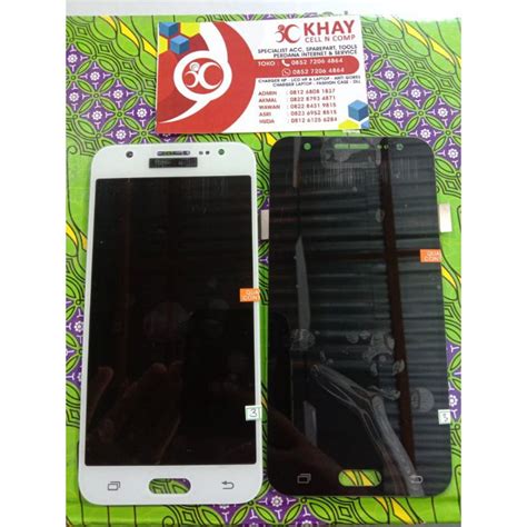 ชุดหน้าจอ Lcd สีดํา และสีขาว สําหรับ Samsung J500 J5 2015 Shopee Thailand