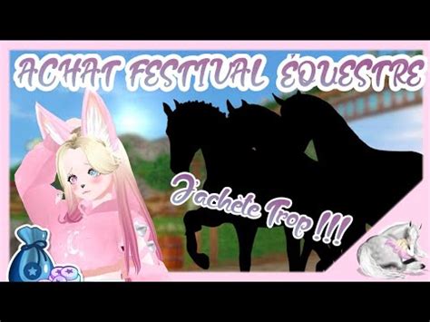 SHOPPING spécial FESTIVAL Equestre snif mes star coins Star