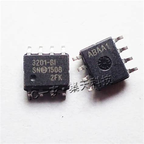 Free shipping 10pcs/lot MCP3201 BI/SN MCP3201 ADC 12BIT 2.7V 1CH SPI ...