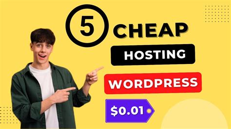 Best Cheap Web Hosting For Wordpress Best Deals Included Youtube