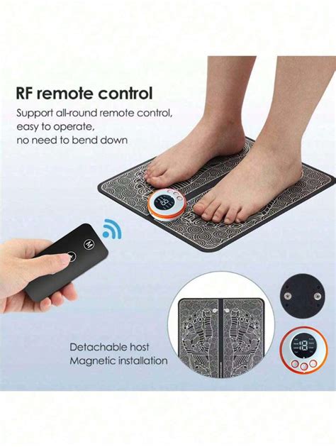 Foot Massager Foot Therapy Machine Ems Foot Massage Pad Pulse Fully Automatic Foot Meridian