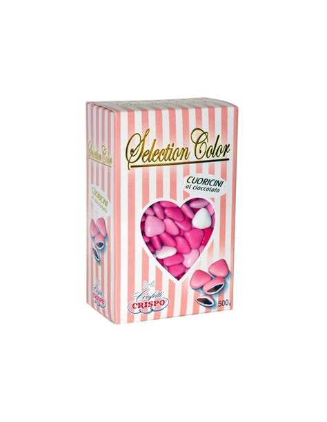 G Confetti Crispo Selection Color Cuoricini Mignon Rosa