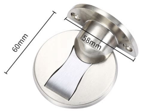 Odbojnik Magnetyczny Stoper Do Drzwi Srebrny Mocny Inny Producent