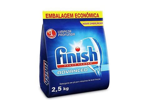 Finish Detergente Em P Para Lava Lou As Advanced Kg O Melhor