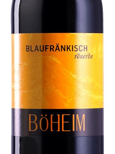 Weingut B Heim Blaufr Nkisch Reserve Vivino Us