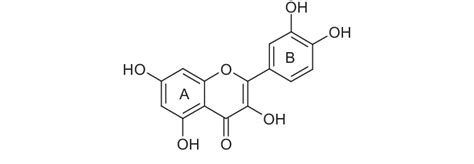 Chemical structure of quercetin. | Download Scientific Diagram