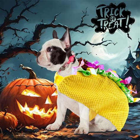 Snapklik.com : Taco Dog Costume Pet Costumes For Dogs