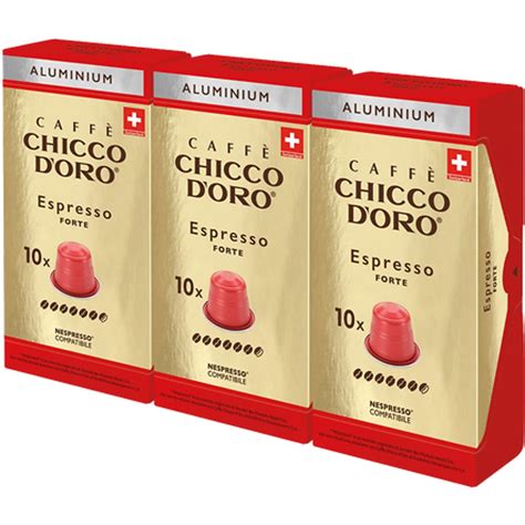 Achat Chicco D Oro Capsules De Caf En Aluminium Espresso Forte