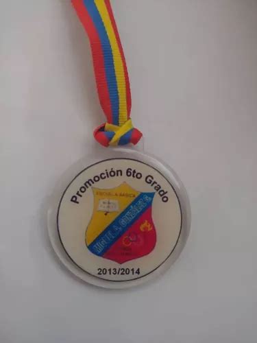 Medallas Preescolar To Grado Bachiller Y Deportivas En Venta En