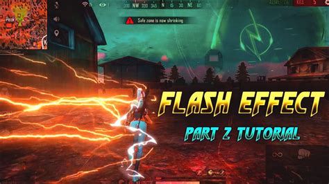 FLASH EFFECT EDIT LIKE Ruok FF Free Fire Video Editing Tutorial