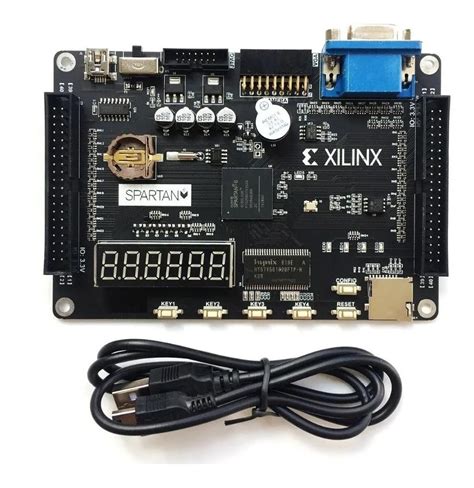 Kit De Desenvolvimento Fpga Xilinx Spartan 6 Xc6slx16 Frete grátis