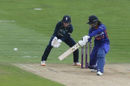 Indias Harleen Deol Batting Action During Editorial Stock Photo - Stock ...