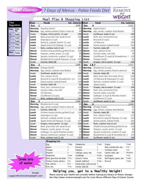 1000 Calorie Diet Plan Paleo - daninter