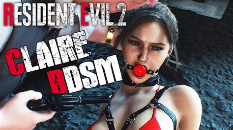 Claire BDSM Bikini Outfit Please Be Gentle With Claire Resident Evil