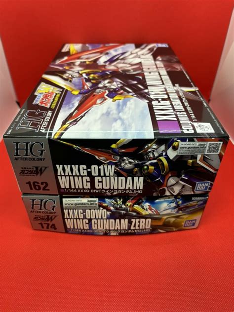 Yahooオークション 【内袋未開封】【2種セット】hg ウイングガンダ