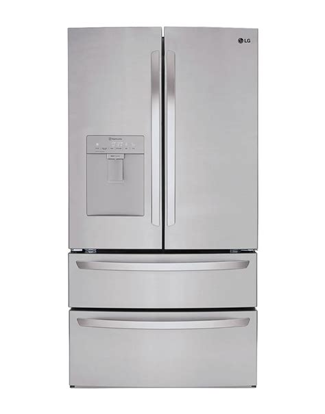 Lg 29 Cu Ft French Door Refrigerator With Slim Design Water Dispenser