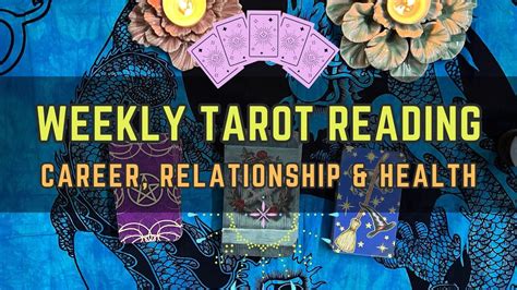 Get Your Career Relationship Health Weekly Tarot Reading PLUS Learn