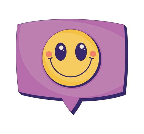 speech bubble with emoji icon 24493011 Vector Art at Vecteezy