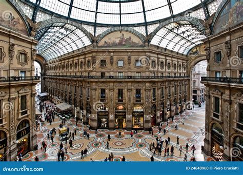 Galleria A Milano Immagine Editoriale Immagine Di Lombardia 24640960