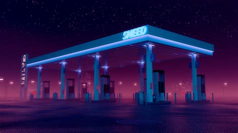 Gas Station Wallpapers K Hd Gas Station Backgrounds On Wallpaperbat