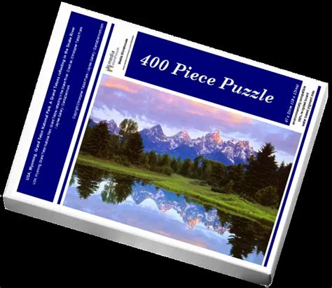 Jigsaw Puzzle Of Usa Wyoming Grand Teton National Park