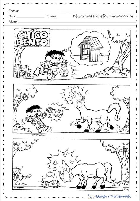 Atividades Historia Em Quadrinhos