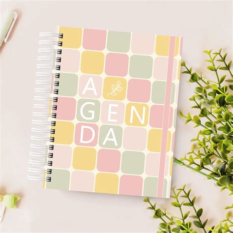 Agenda Permanente Blocos Coloridos Elo Produtos Especiais