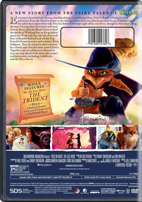 Puss In Boots The Last Wish Dvd Release