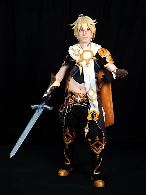 Another Photo Of My Self Made Aether Cosplay R Genshin Impact