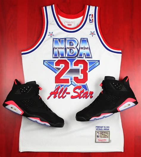 Mitchell And Ness Releasing Michael Jordans 1991 Nba All Star Jersey