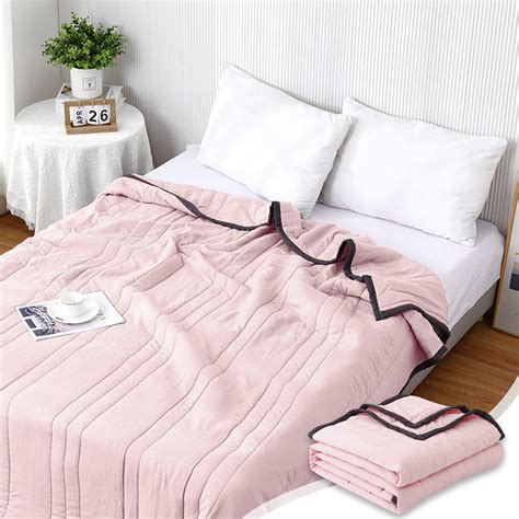 Floleo Direct Cooling Blanket For Hot Sleepers Double Sided Cold Effect Lightweight Breathable