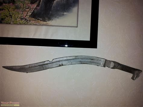 The Mummy Returns Khopesh sword original prop weapon