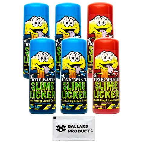 Buy Ballard Products Toxic Waste Slime Licker Variety Pack Of 6 2