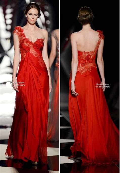 Mireille Dagher Fall Winter 2013 14 Haute Couture Dresses Formal