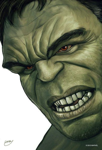 Hulk Fan Art Hulk Portrait By Sam Gilbey Wesomeness Hulk