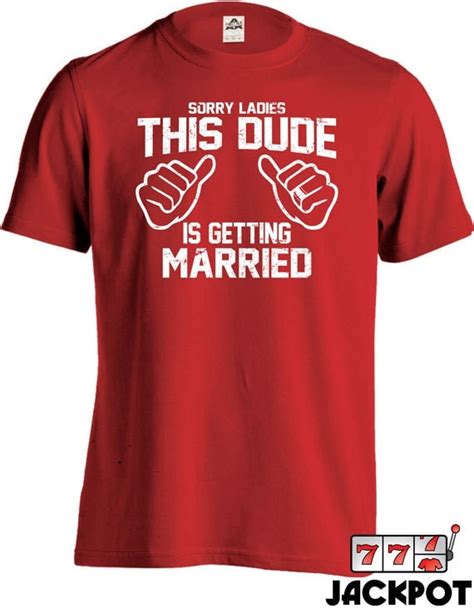 Funny Wedding Shirt This Dude Is Getting Married Groom T Shirt