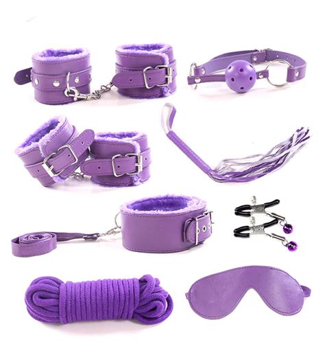 Bondage Beginners Starter Kit Pack Cuffs Restraint Fetish Sex Toy For