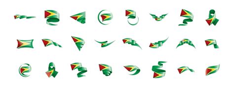 Guyana Flag Vector Design Images Guyana National Flag Vector