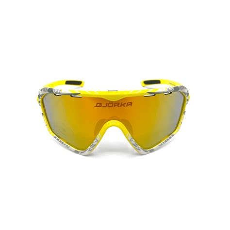 Lunettes Björka Rockstar Jaune Björka Tout léquipement du cycliste