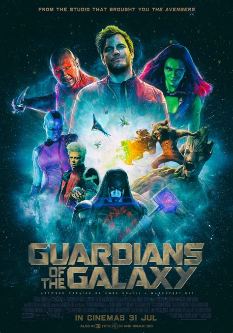 Guardians Of The Galaxy – Poster | Poster By Emreunayli