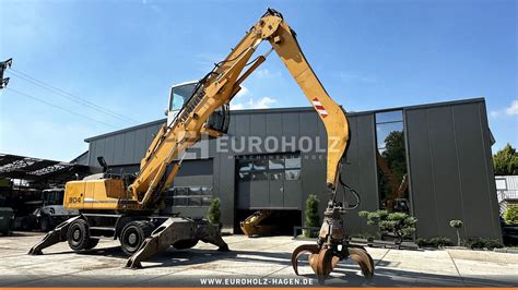 Umschlagbagger Liebherr A 904 C Litronic Inkl Schrottgreifer