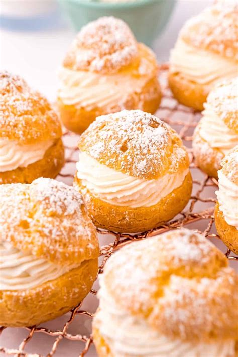 Easy Cream Puffs Recipe Step By Step Kylee Cooks