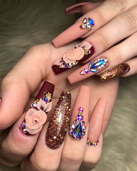 Pinterest Xokikiiii Classy Nails Coffin Nails Designs Long Nail Art