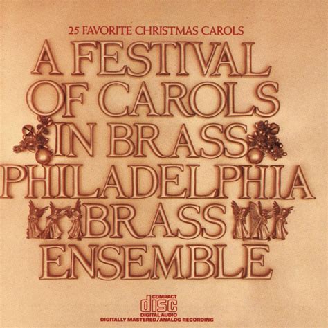 Festival Of Carols Philadelphia Brass Ensemble Amazon Es CD Y Vinilos